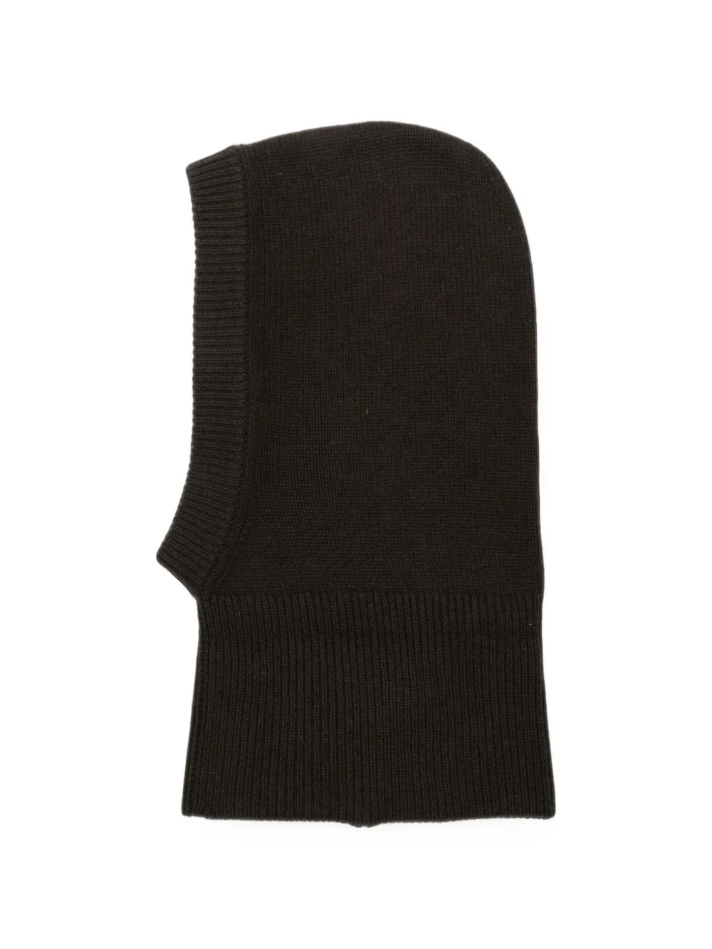 Almada Label Bette ribbed-knit balaclava - Braun
