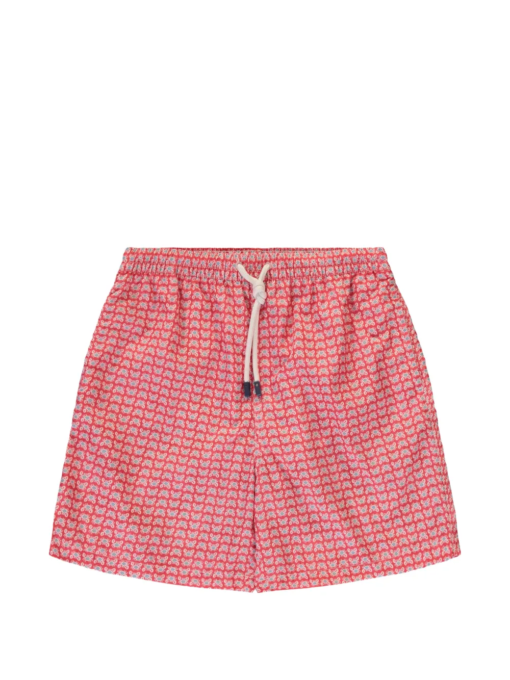 Fedeli crab-print swim shorts - Rouge