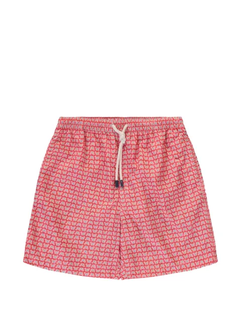 Fedeli crab-print swim shorts