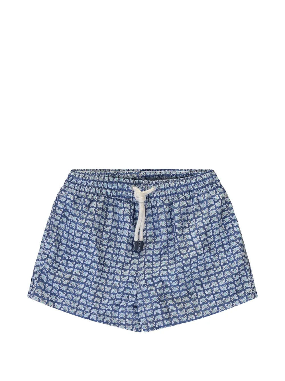 Fedeli crab-print swim shorts - Bleu