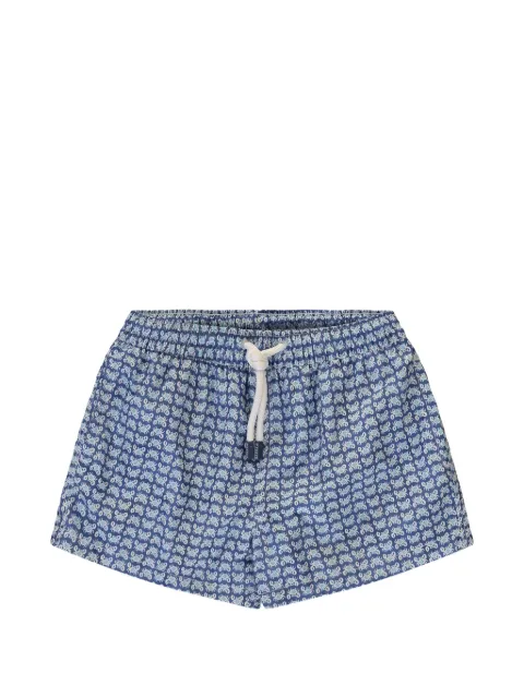 Fedeli crab-print swim shorts