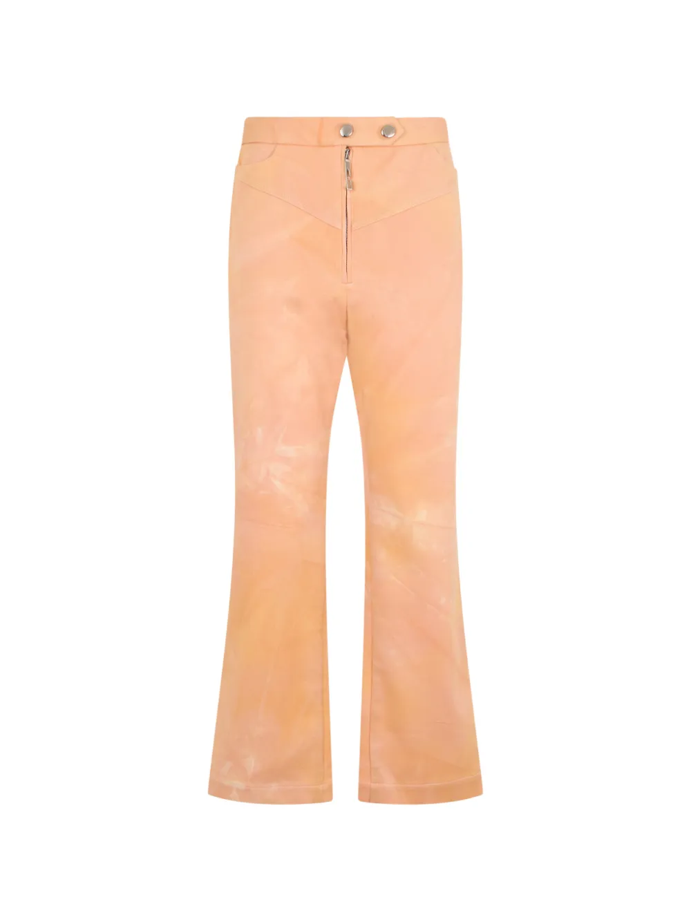 Ellery pantalon tie-dye à taille haute - Orange Ellery pantalon tie-dye à taille haute - Orange