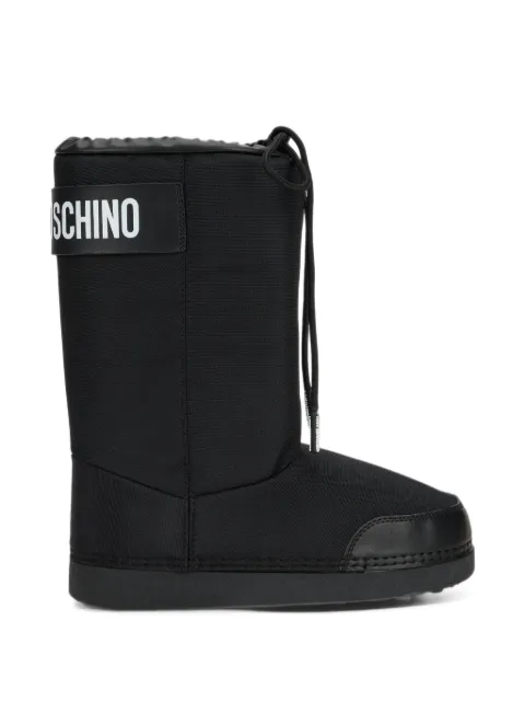 Love Moschino logo-print boots