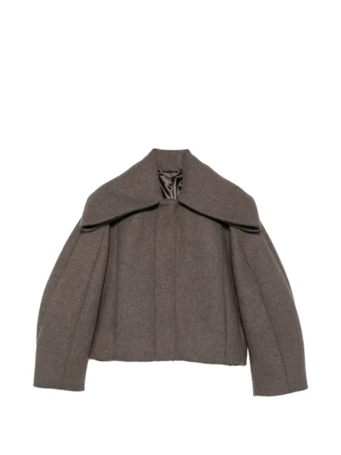 Victoria Beckham oversized-collar jacket
