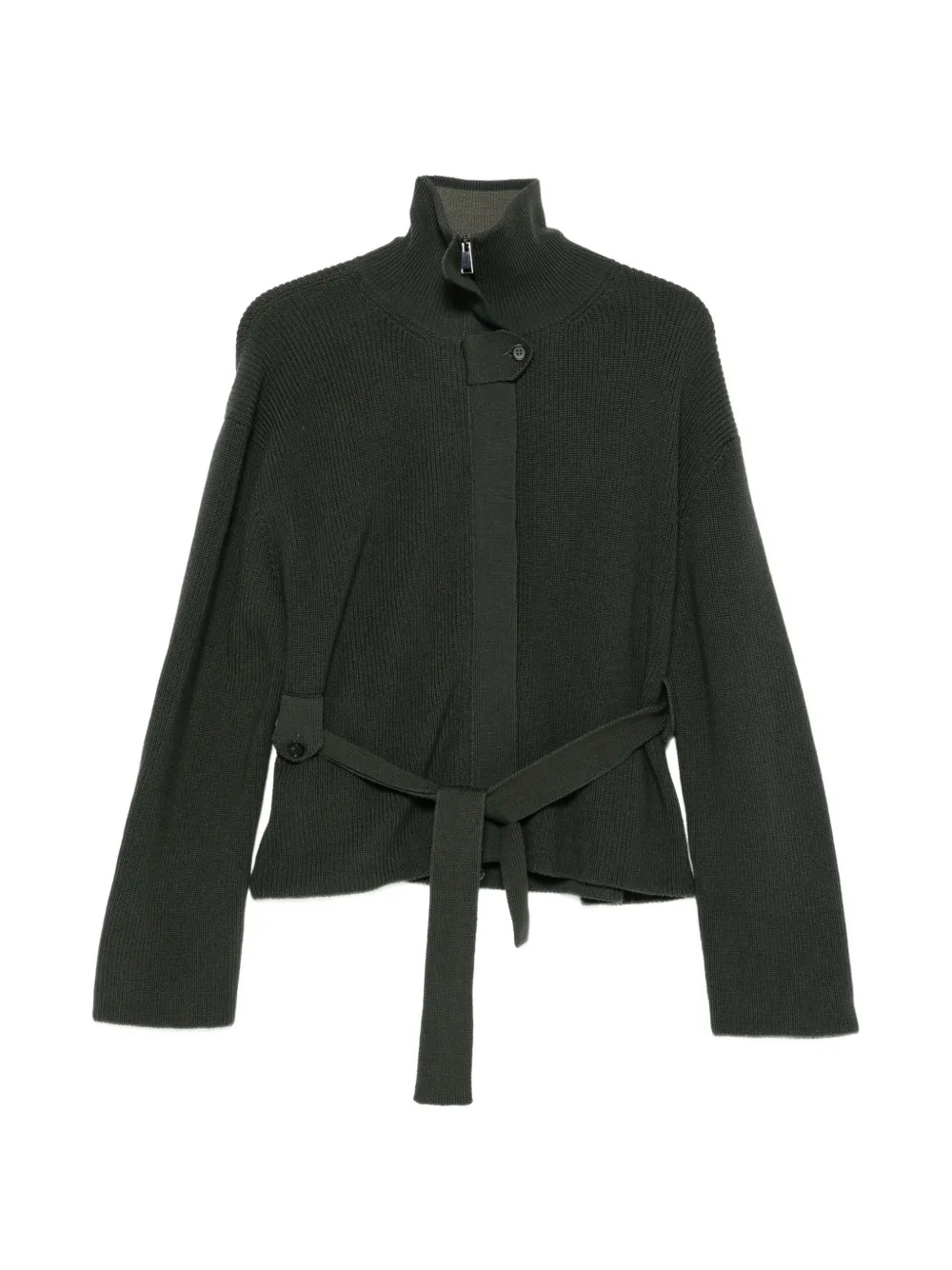 Lorena Antoniazzi Ribgebreid vest Groen