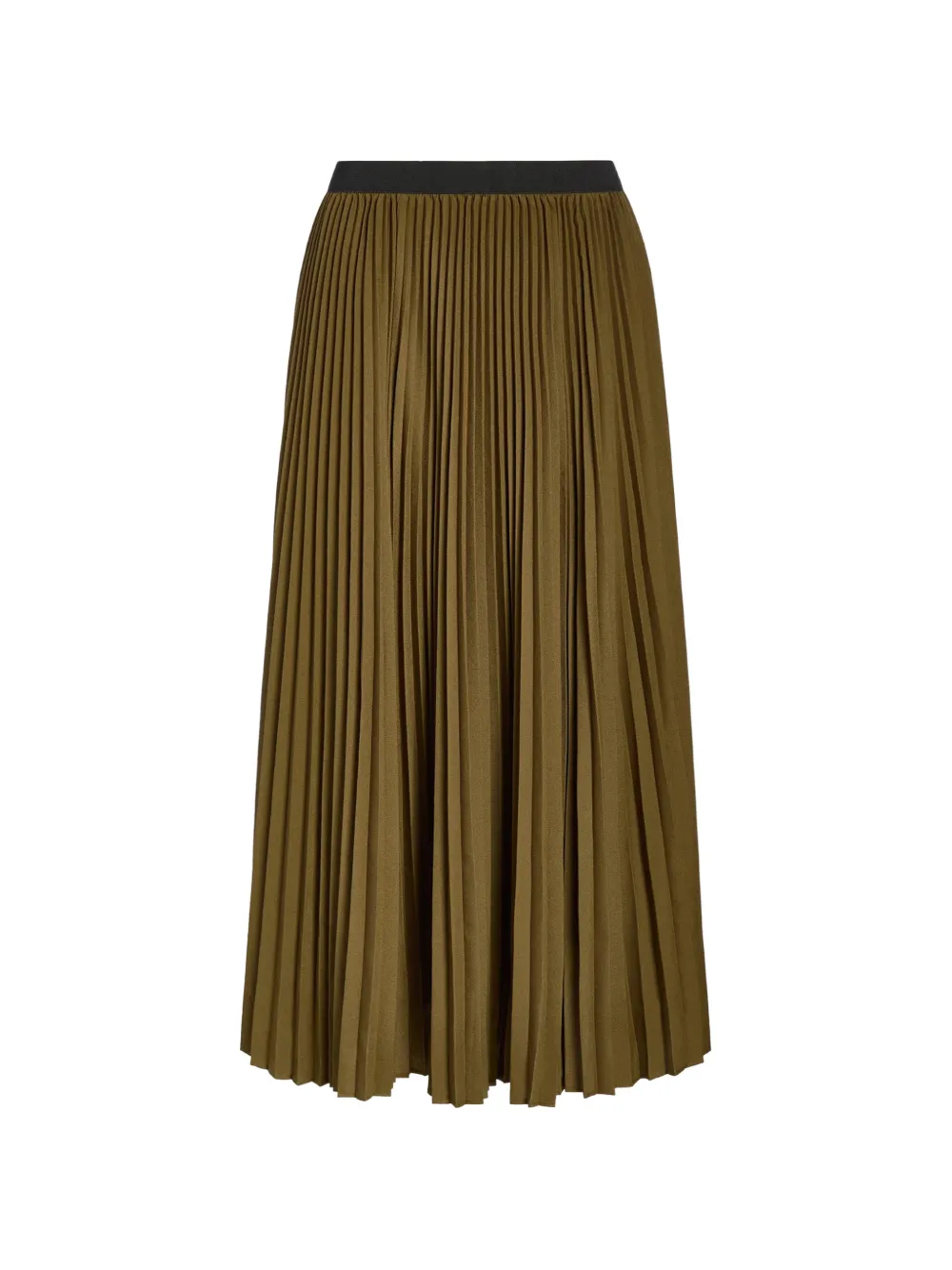 Marie Oliver Wesley pleated maxi skirt - Verde