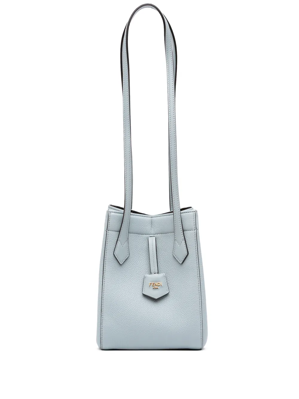 Fendi Pre-Owned 2010-2026 Mini Leather Origami shoulder bag - Blau