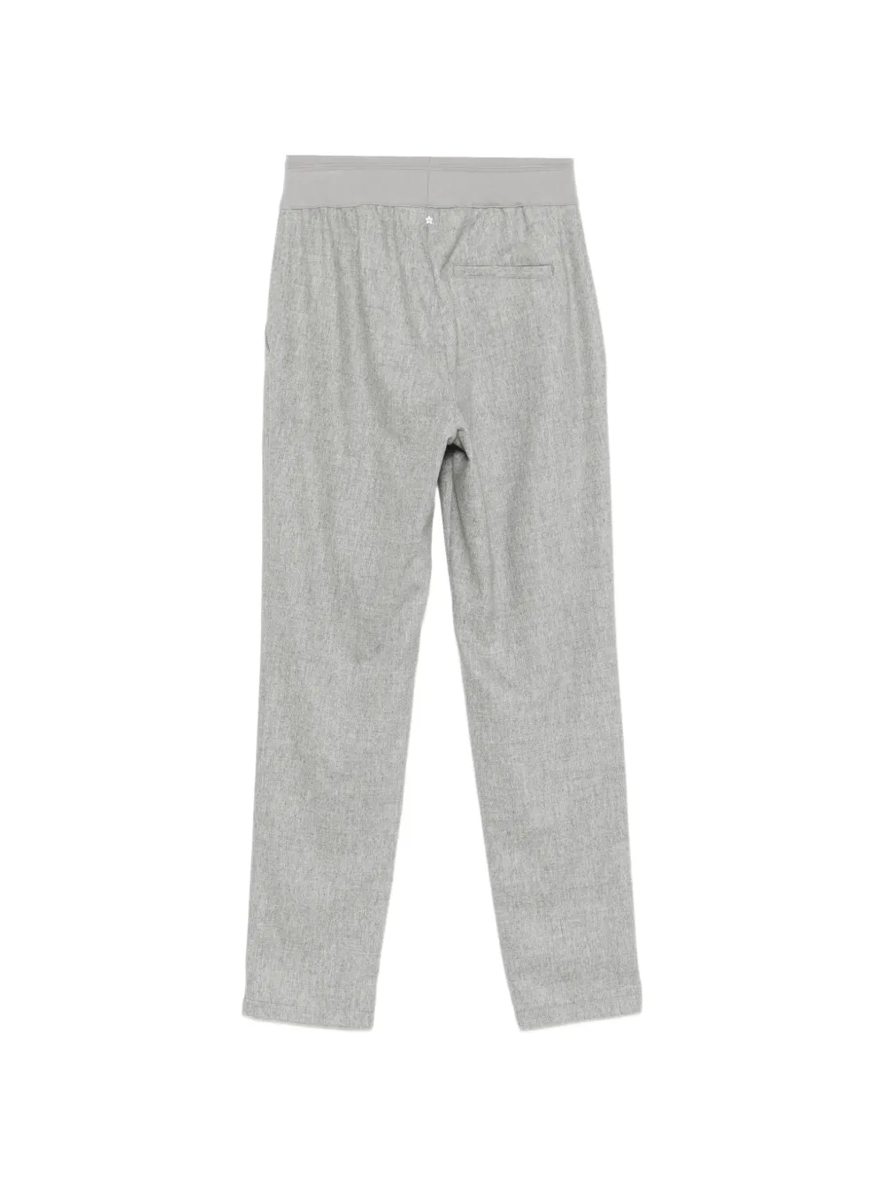 Lorena Antoniazzi drawstring-waistband tapered trousers Grijs