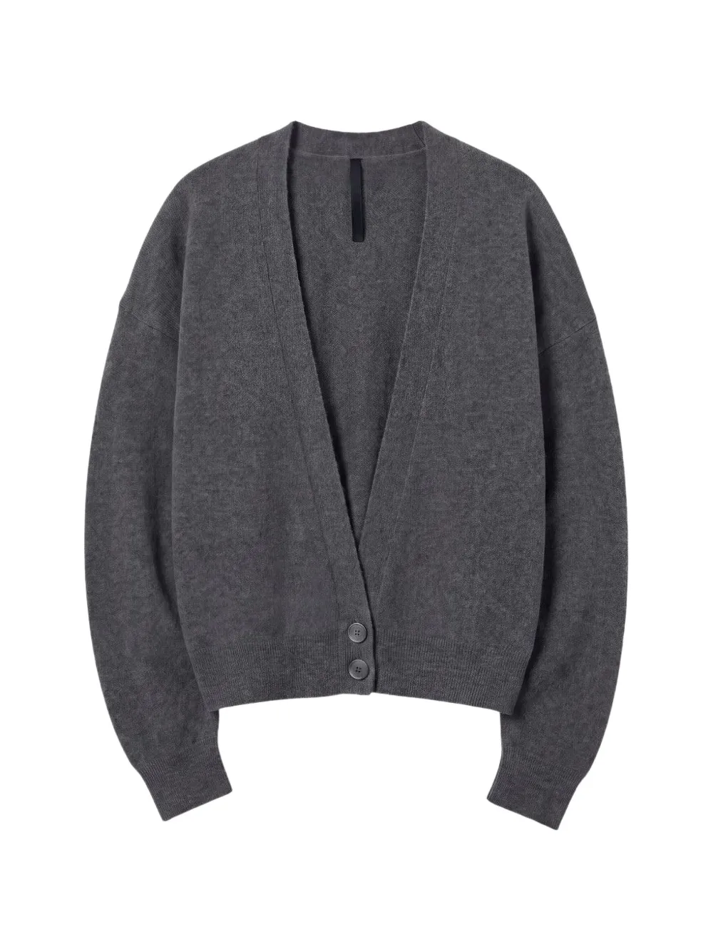 Petar Petrov Low Horizon V-neck knitted cardigan - Grau