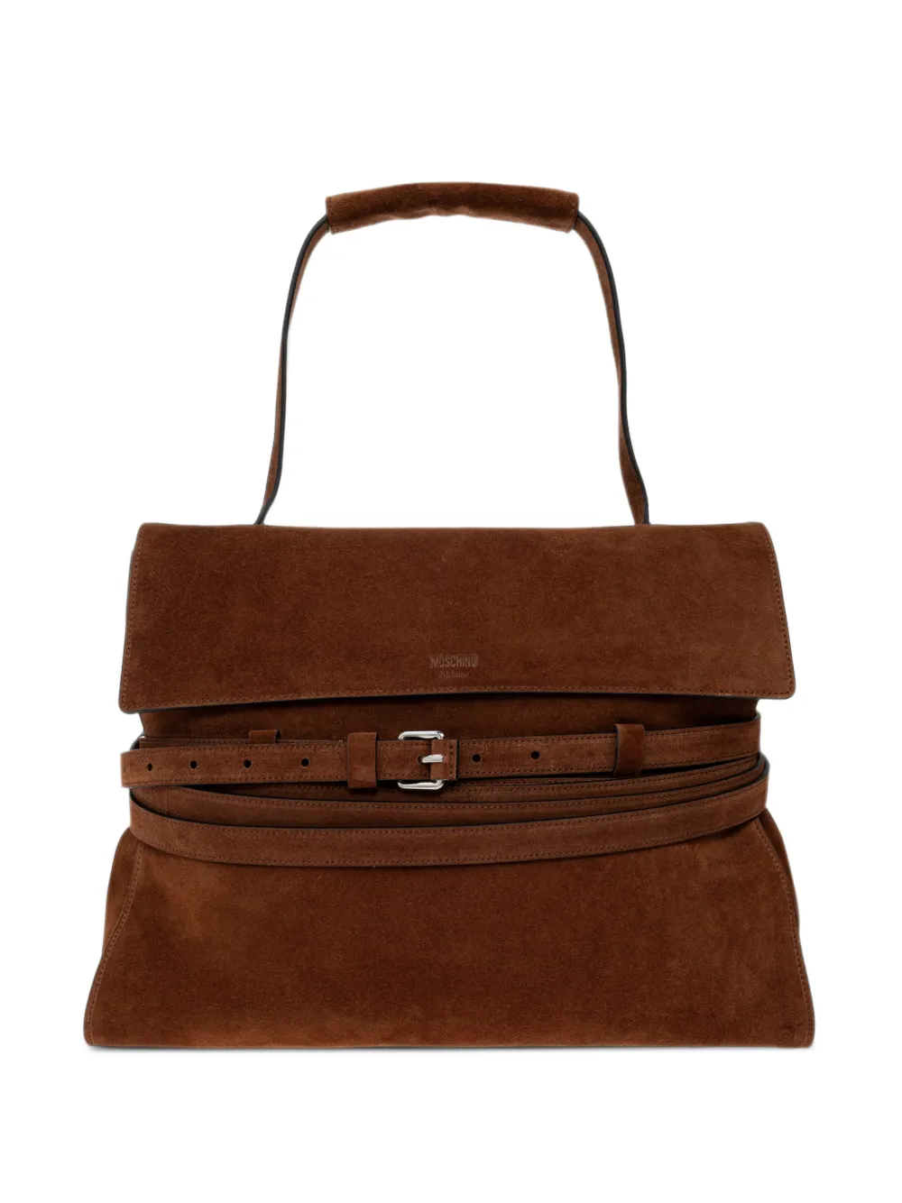 Moschino Tie Me Regular handbag - Marrone