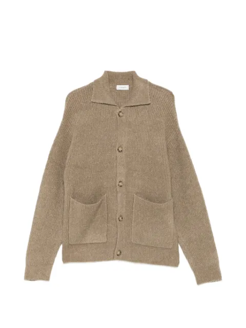 Paolo Pecora ribbed-knit patch-pocket cardigan