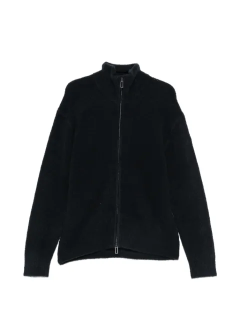 Paolo Pecora zip-up boucle-knit cardigan