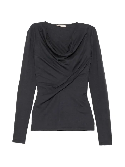 Paloma Wool Junco ruched cowl-neck top