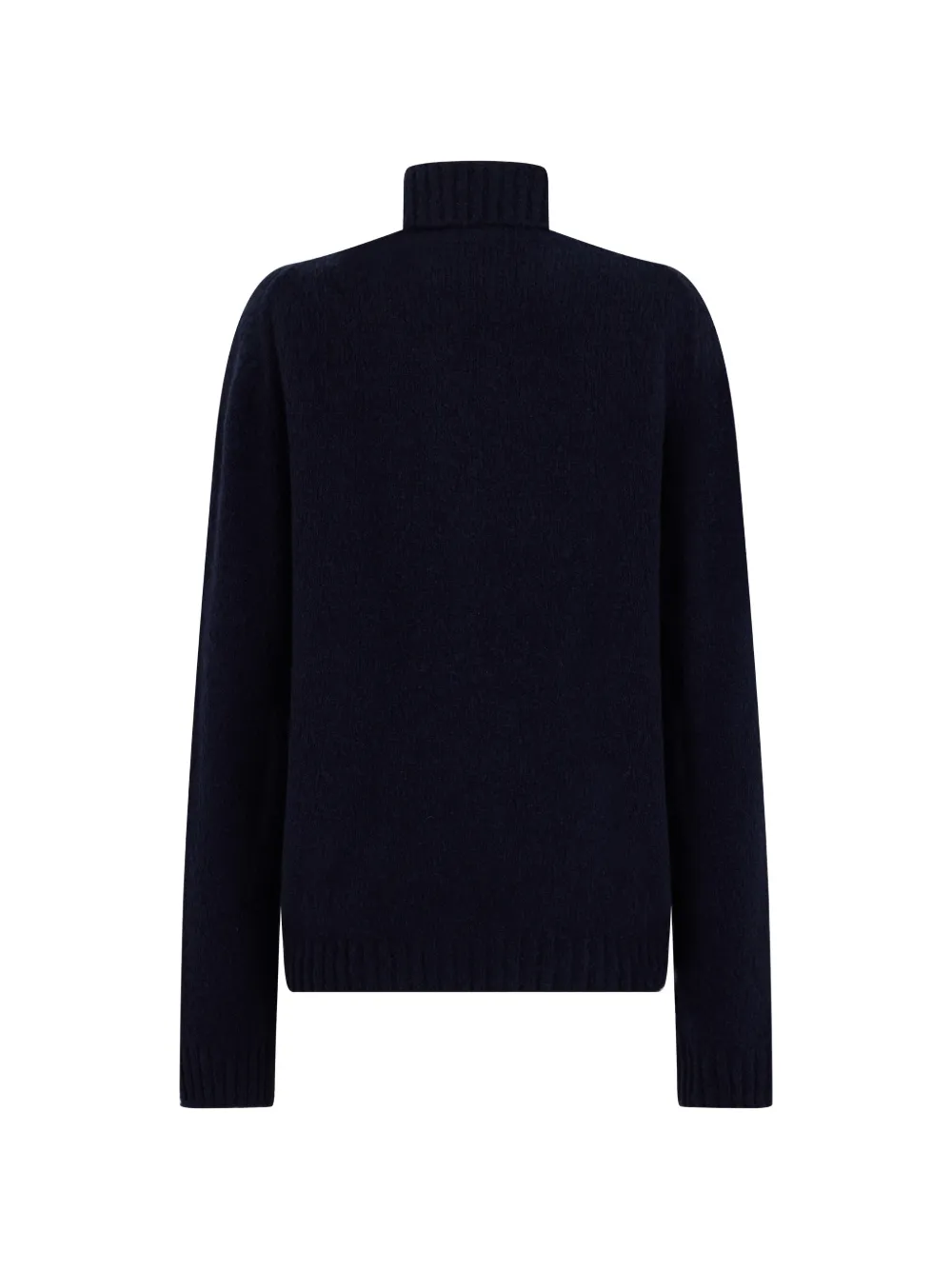 Moorer high-neck knitted sweater Blauw