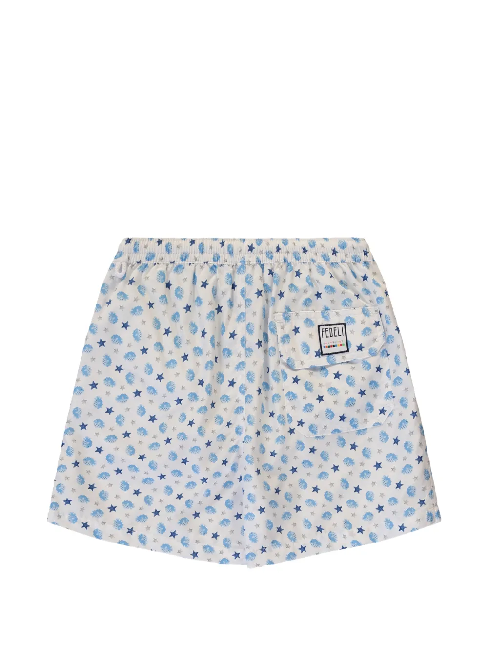 FEDELI Kids star-print swim shorts Wit
