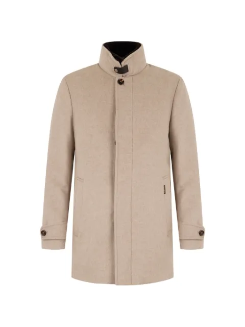 Moorer high-neck cashmere coat