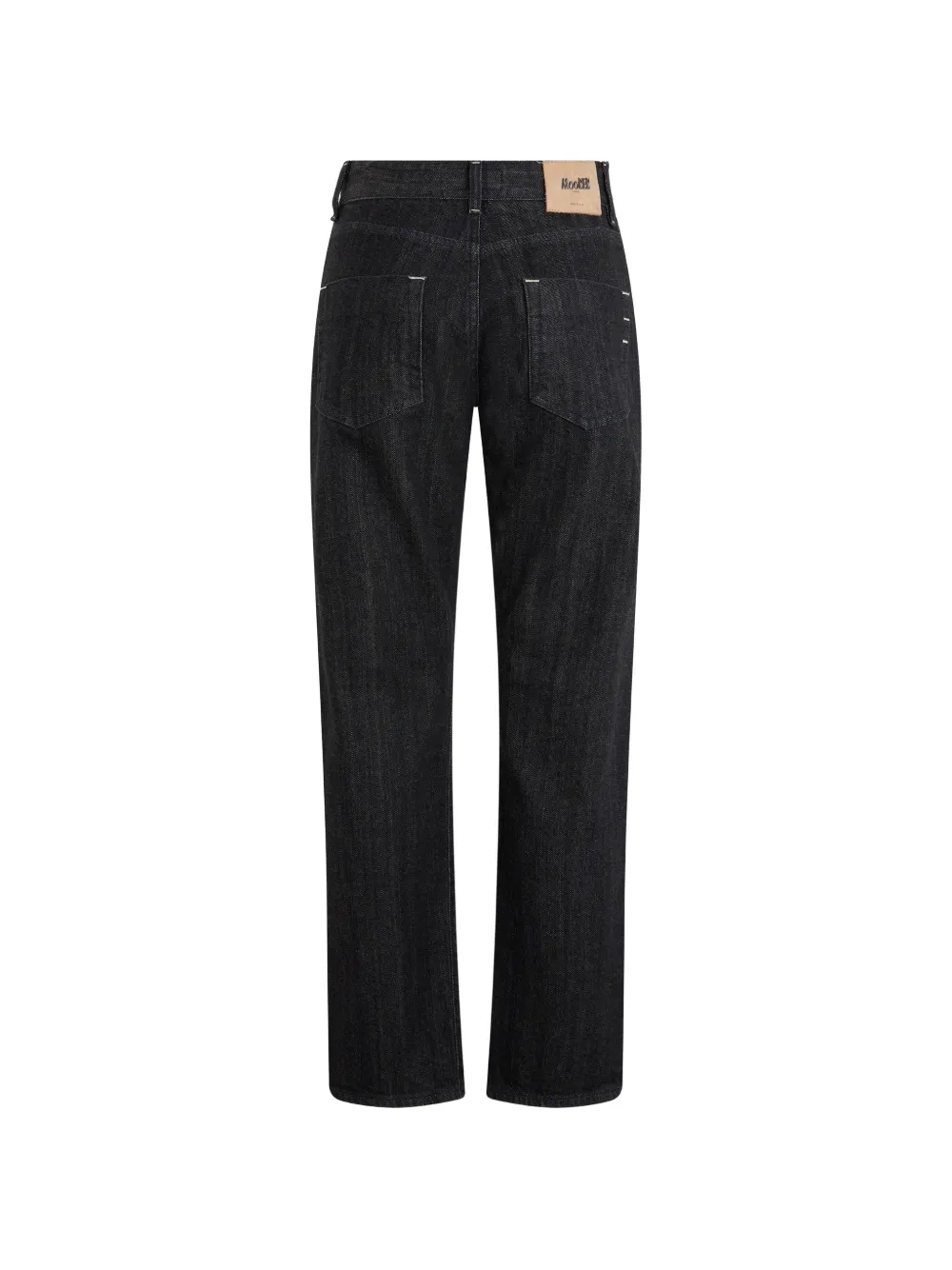 Moorer straight-leg jeans Zwart