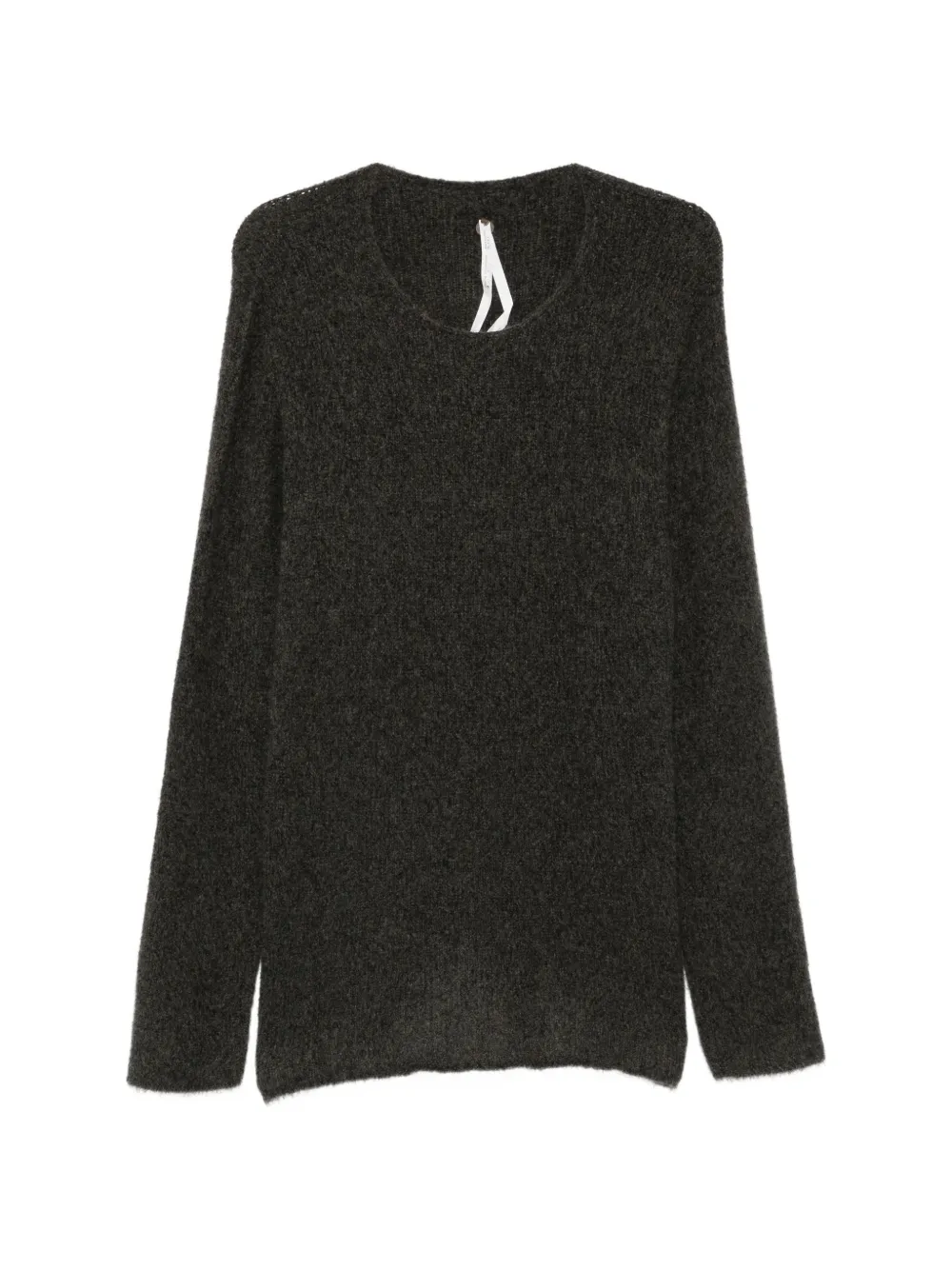 Label Under Construction Gebürsteter Strickpullover | Grau | Image 1