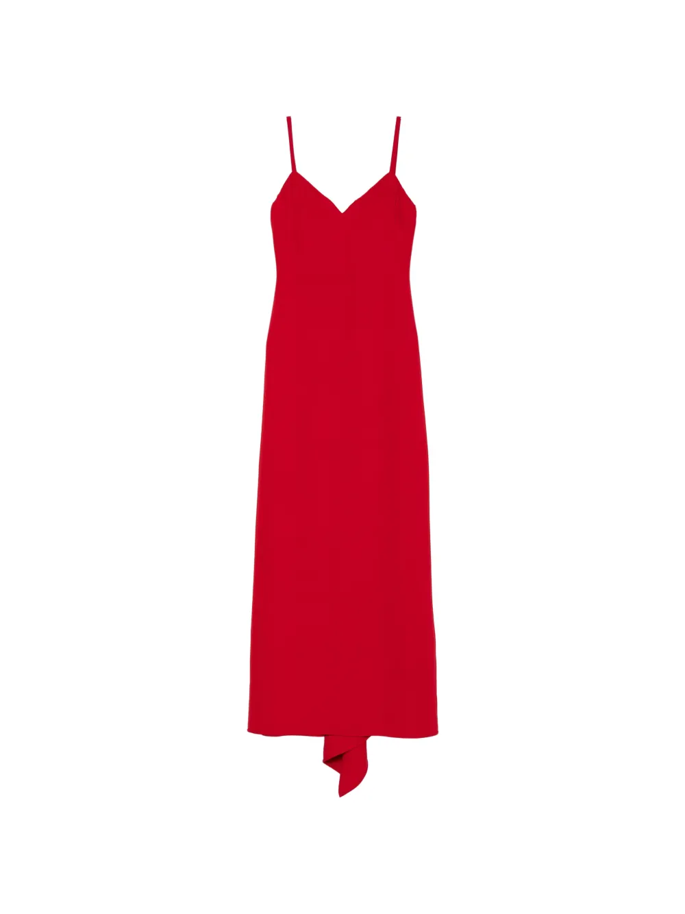 Versace Pre-Owned Abito da sera con spalline sottili anni 2000 - Rosso