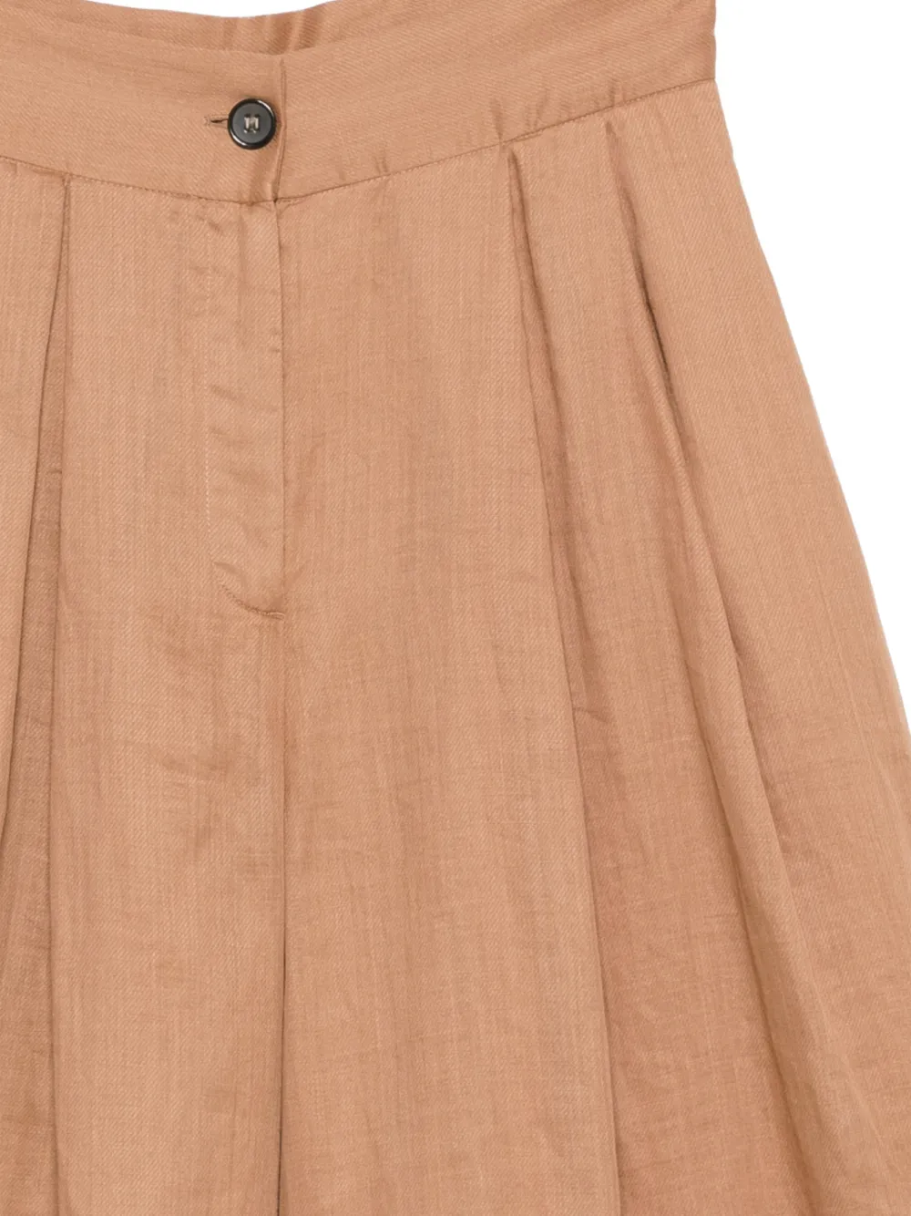 Lorena Antoniazzi pleated trousers Beige
