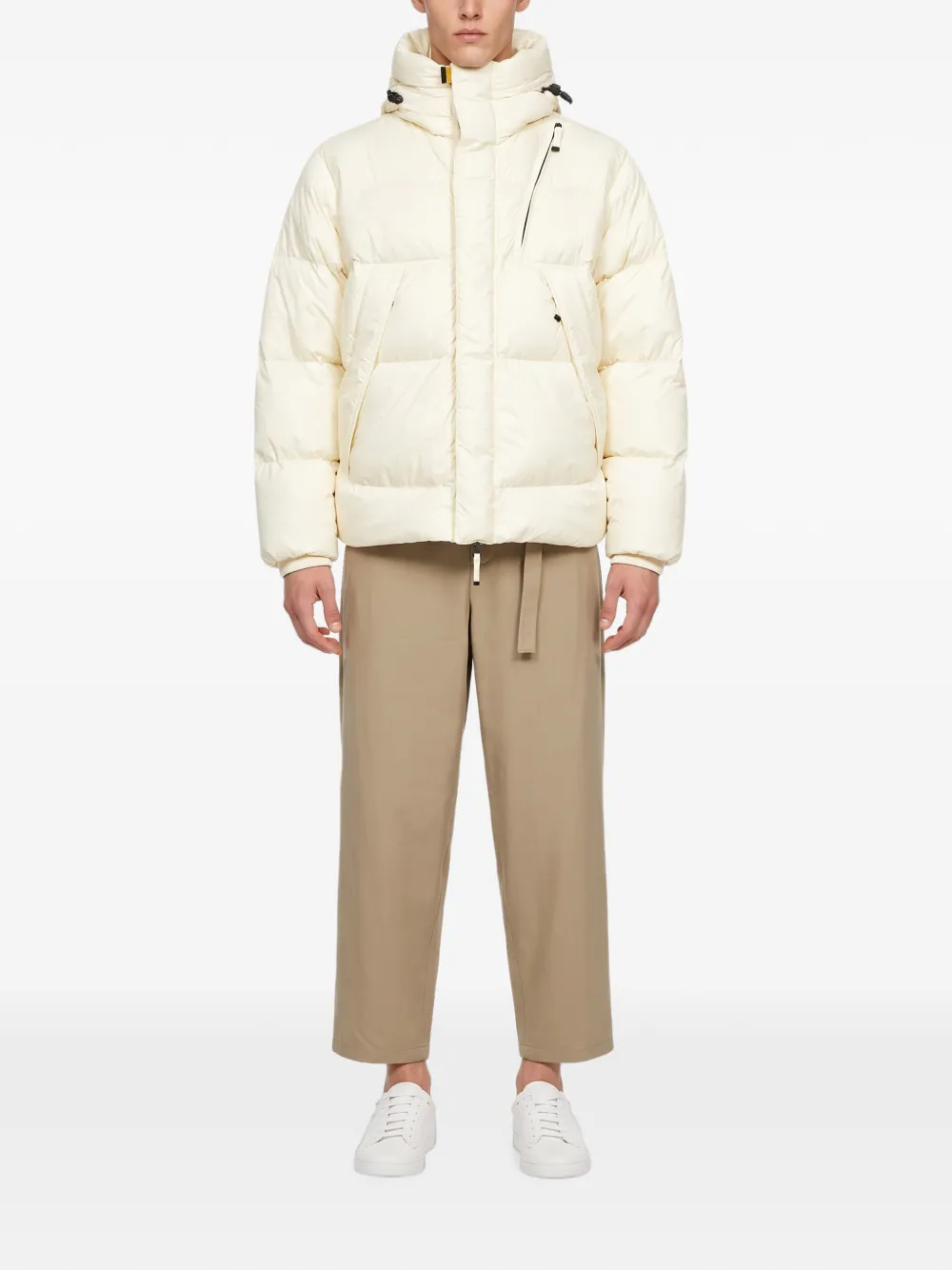 Parajumpers Cloud hooded padded jacket Beige