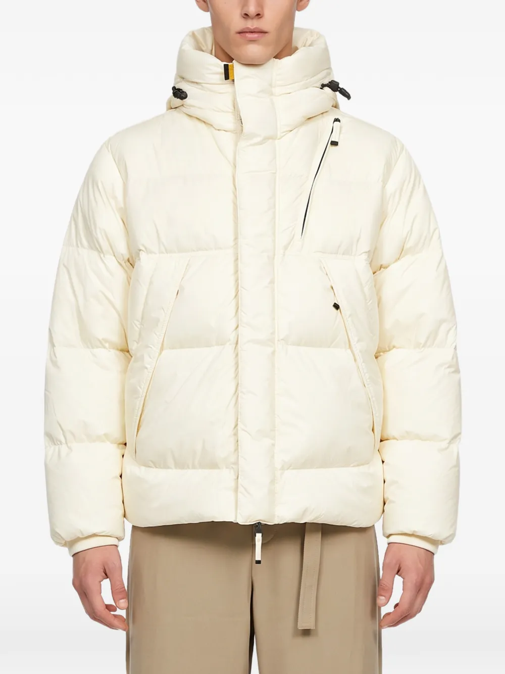 Parajumpers Cloud hooded padded jacket Beige