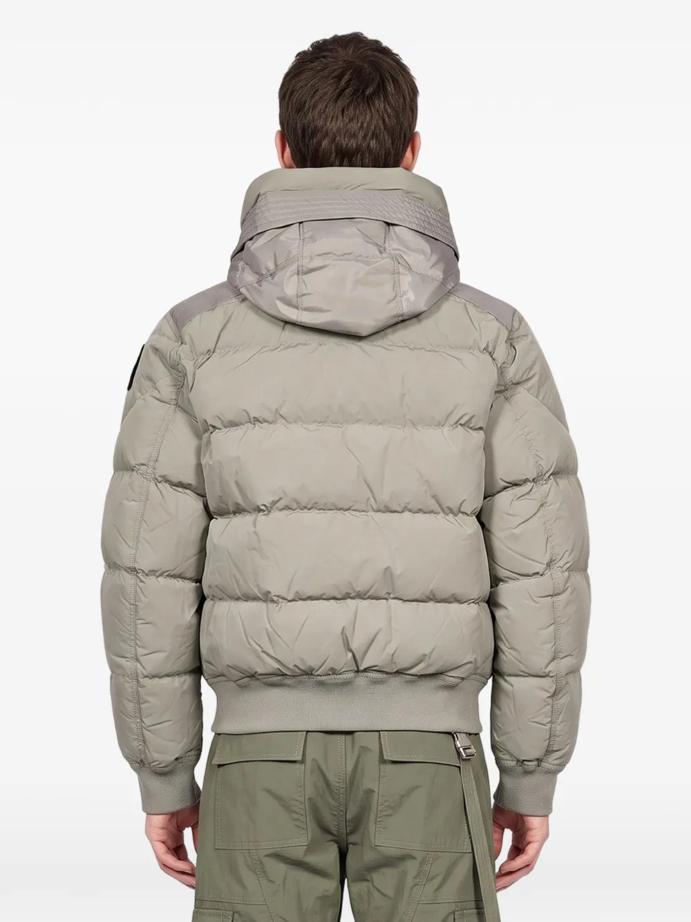 Parajumpers Wilmont quilted hooded jacket Grijs