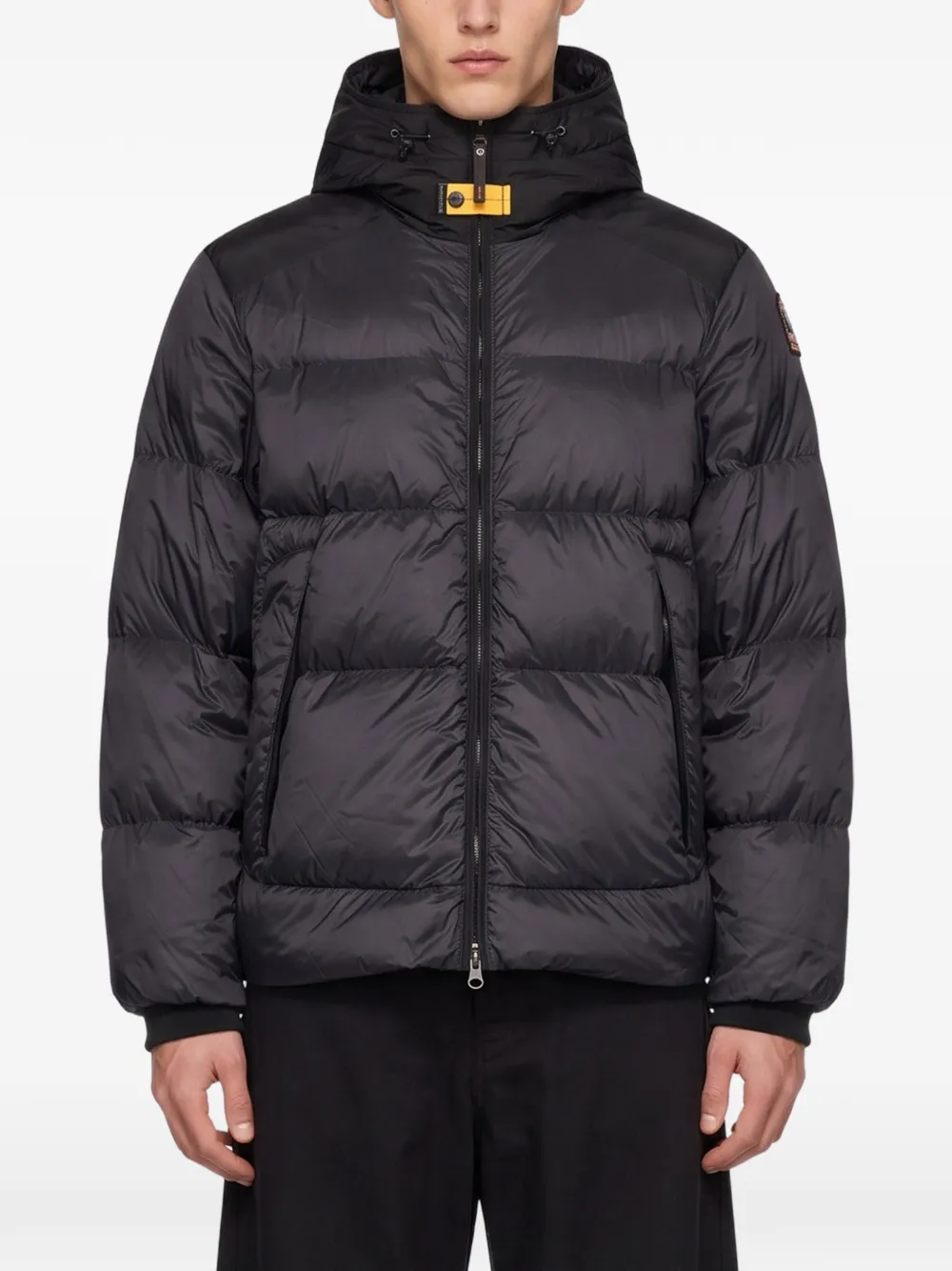 Parajumpers quilted hooded jacket - Black