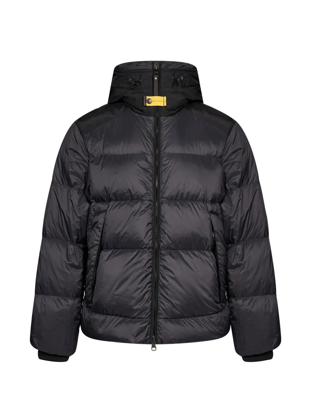 Parajumpers quilted hooded jacket Zwart