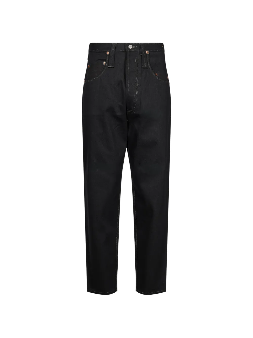 Junya Watanabe MAN contrast-stitch jeans - Nero