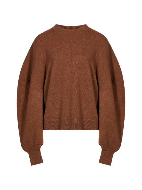 Uma Wang dropped-shoulder balloon-sleeve sweater