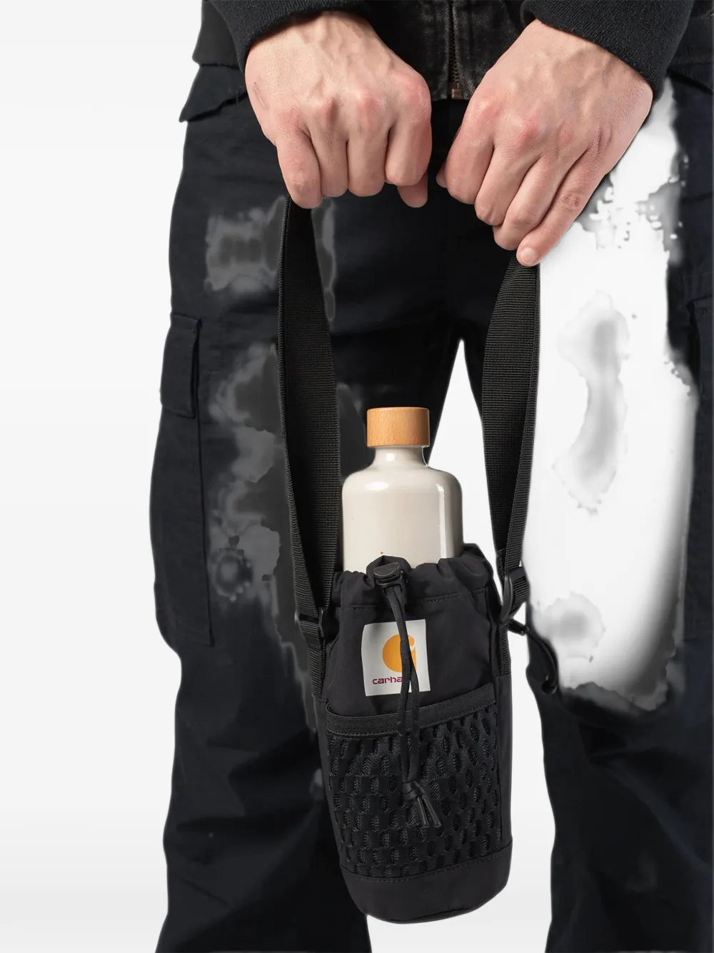 Carhartt WIP Egerton schoudertas Zwart