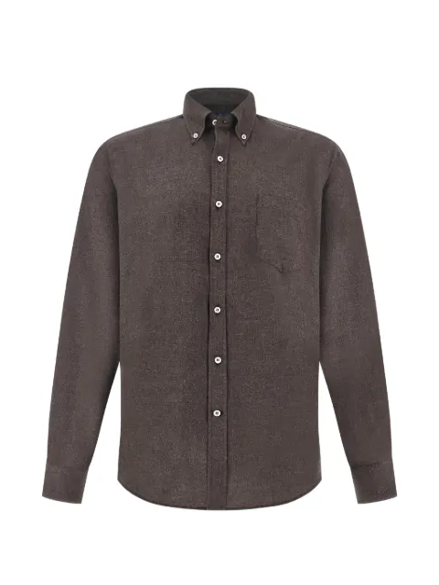 Paul & Shark button-down flannel shirt