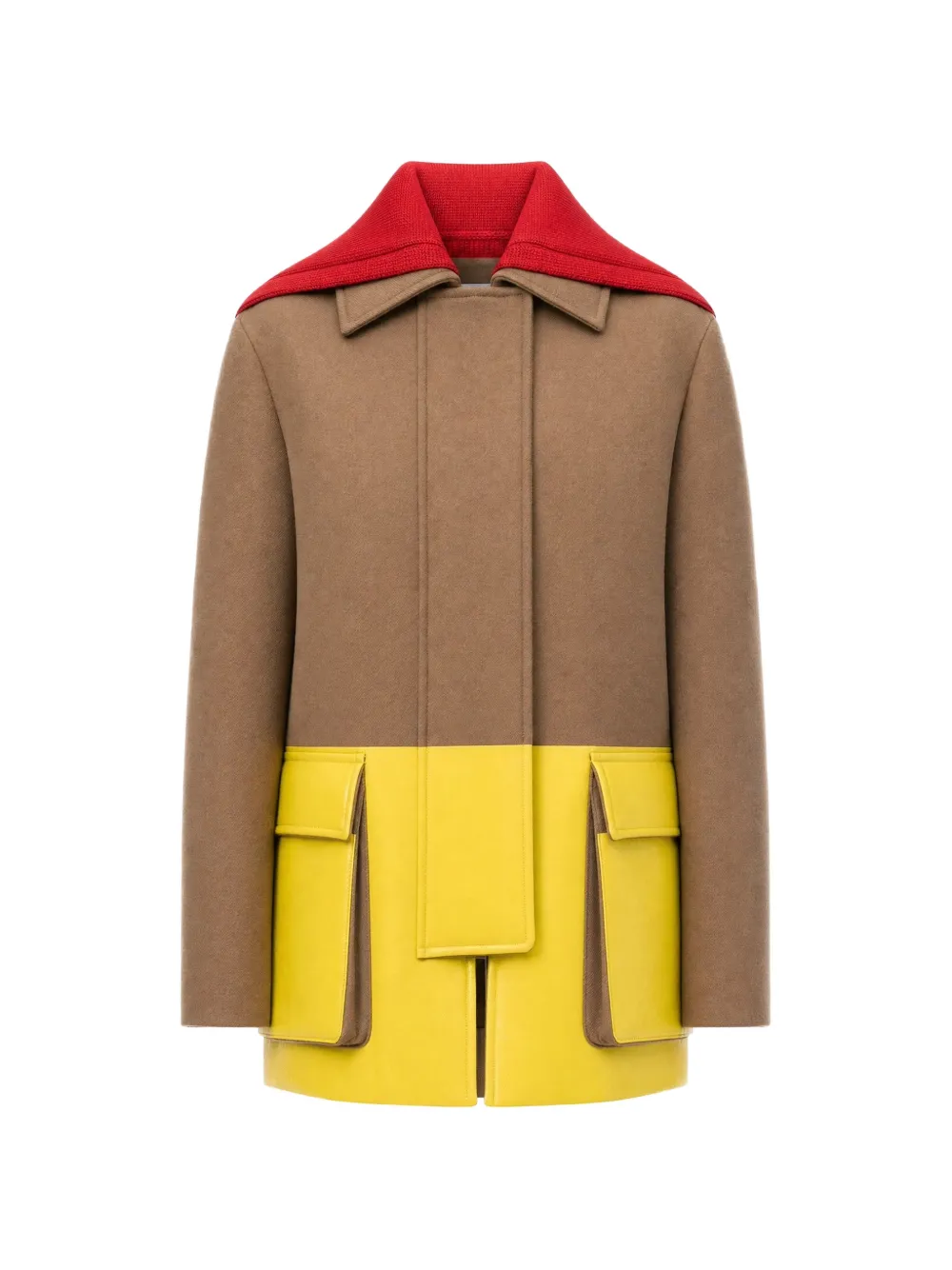 LOEWE coat in wool - Brown