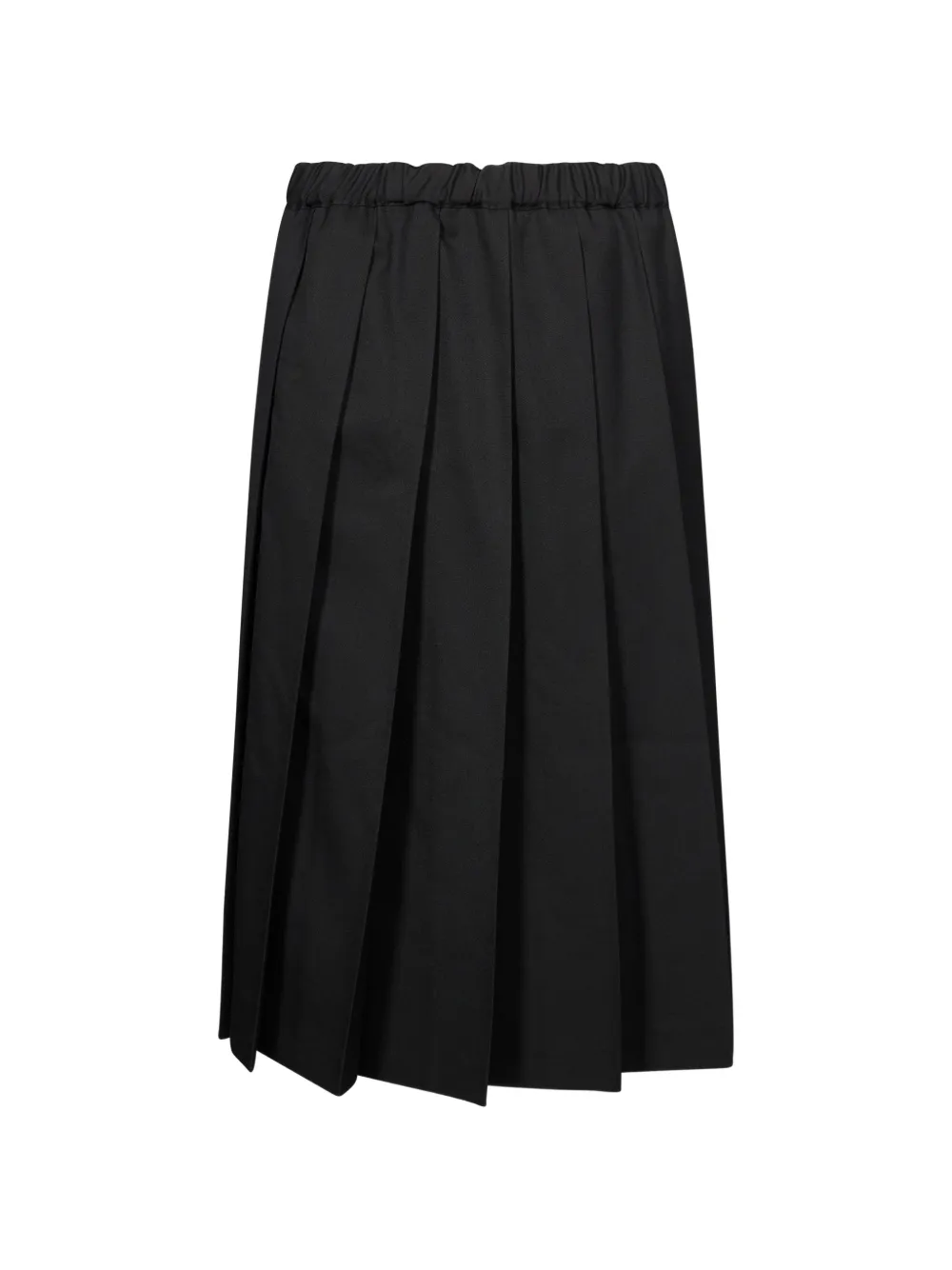 Comme Des Garçons Girl pleated midi skirt Zwart