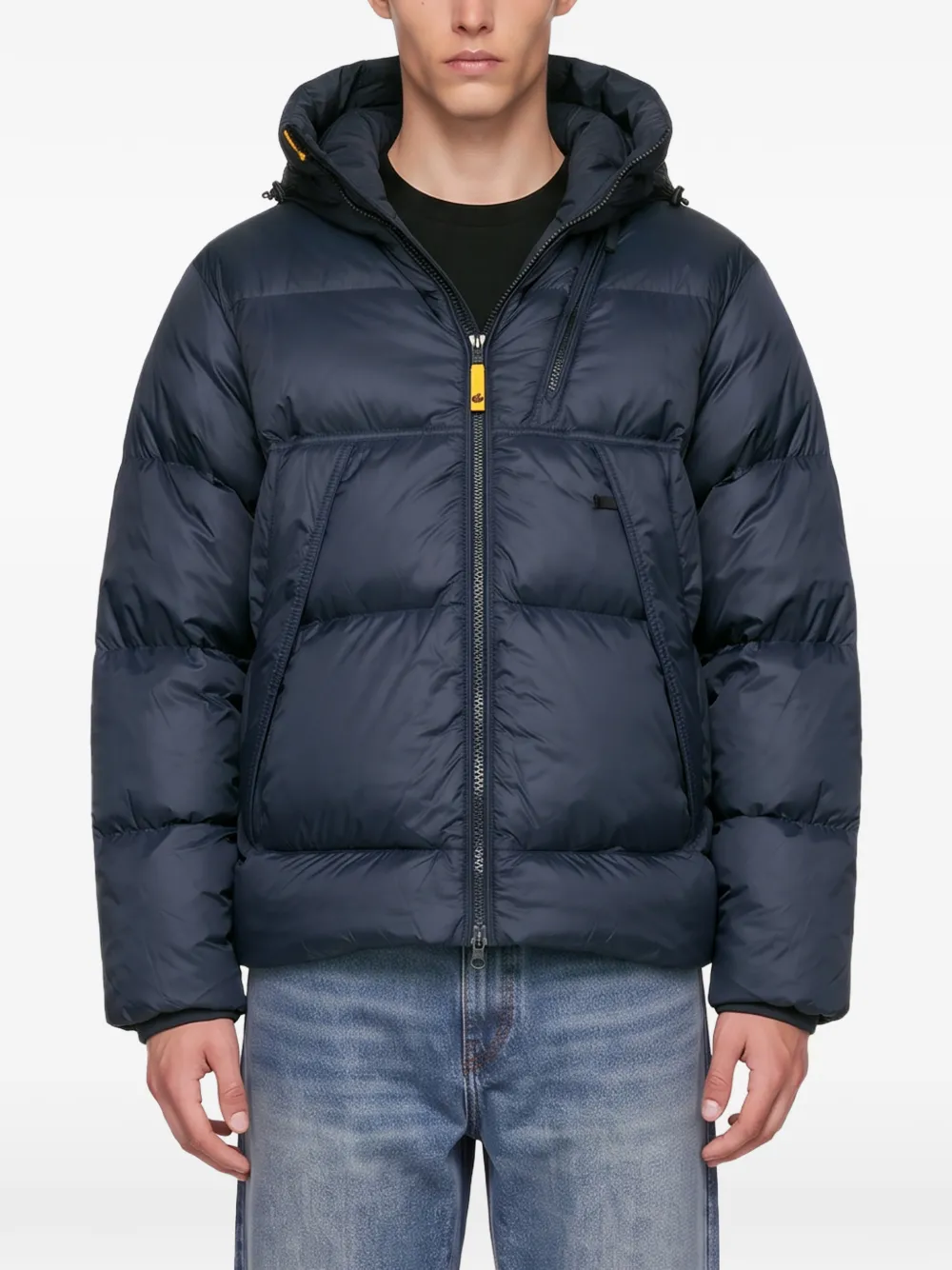 Parajumpers hooded quilted jacket Blauw
