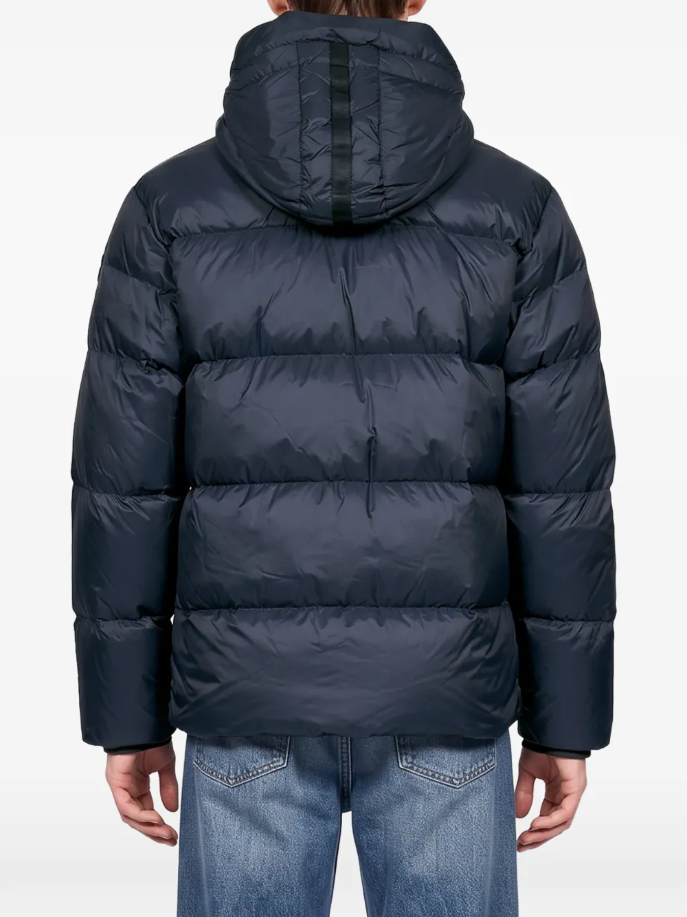 Parajumpers hooded quilted jacket Blauw