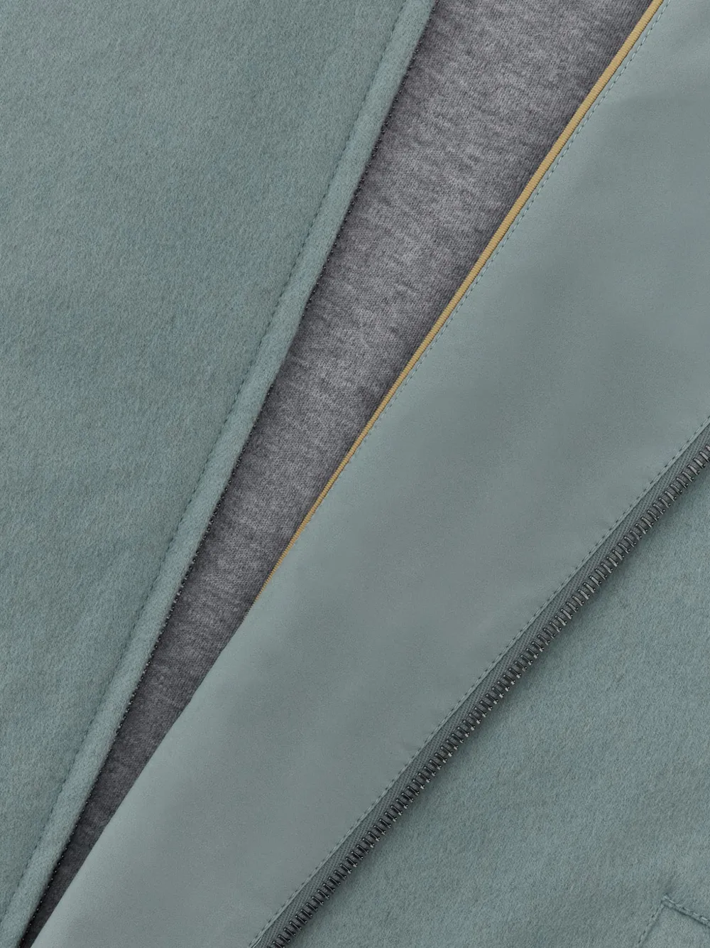 Paul & Shark The Layover sweater met rits Groen