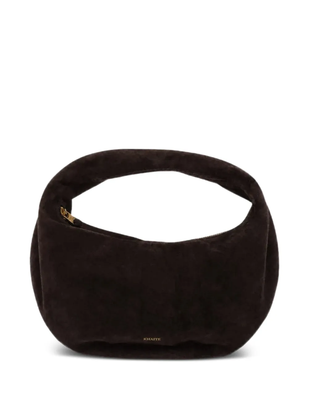KHAITE Olivia mini-tas Bruin