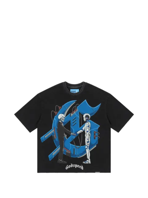 GODSPEED Pact graphic-print T-shirt