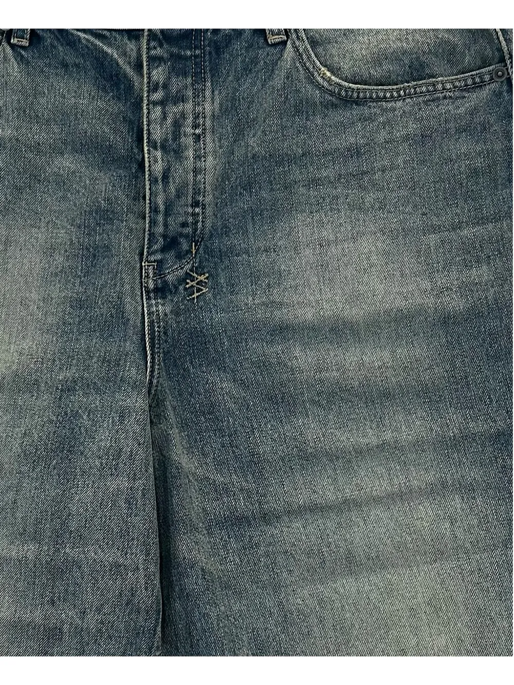 Ksubi Maxx Astral denim shorts Blauw