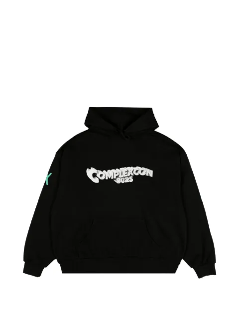 Daniel Arsham x ComplexCon Welcome to the Future logo-print hoodie