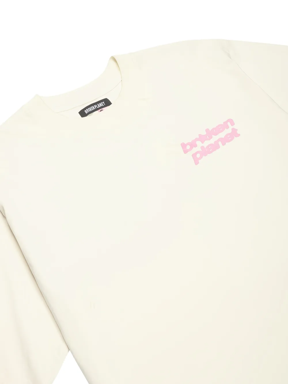 BROKEN PLANET Katoenen T-shirt Wit