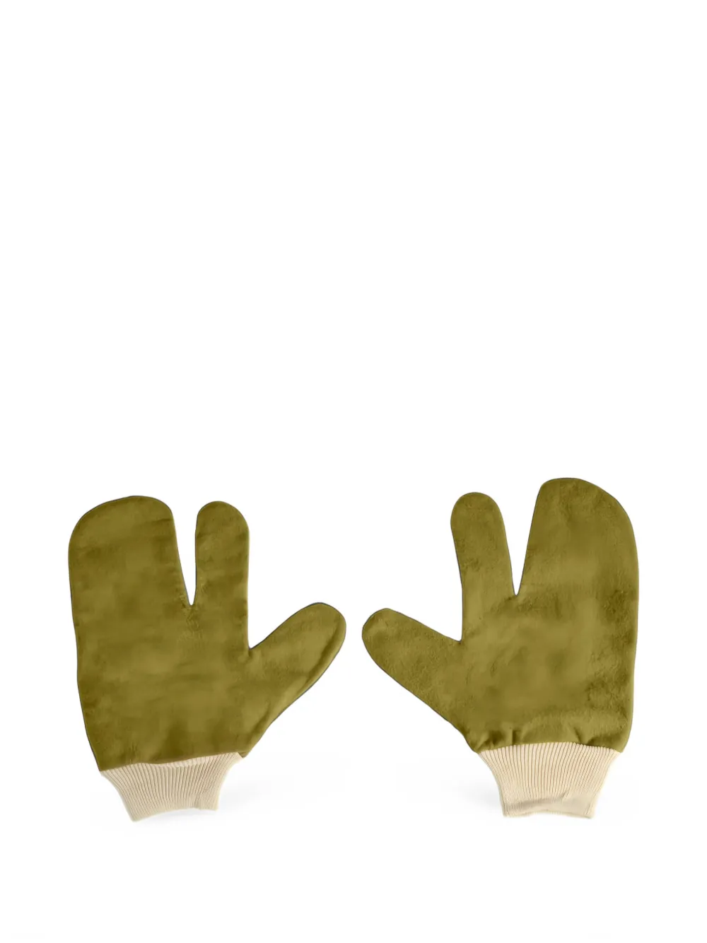 Christofle Silversmith polishing gloves - Verde