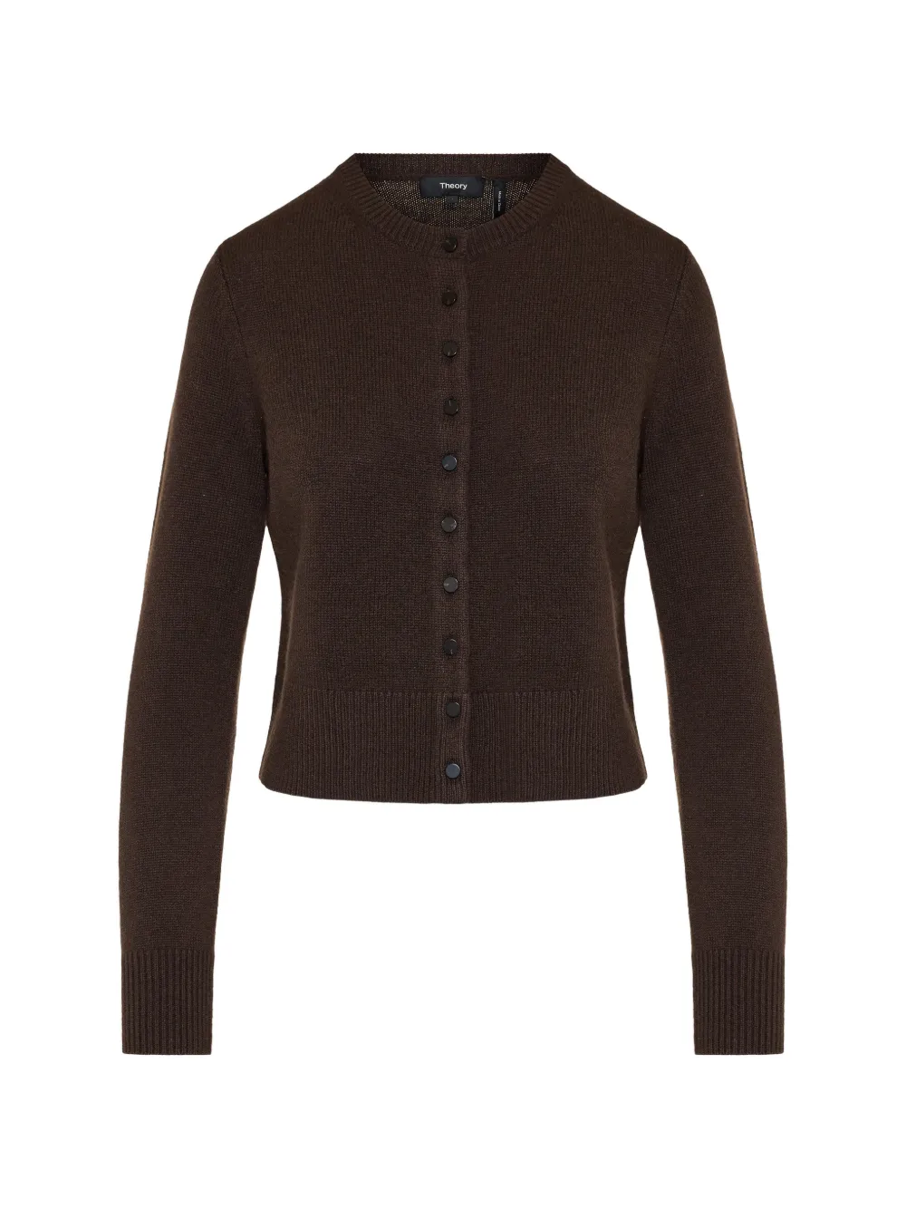 Theory button-up cashmere cardigan - Marron Theory button-up cashmere cardigan - Marron