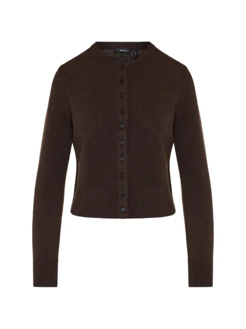 Theory cardigan en cachemire à boutonnière