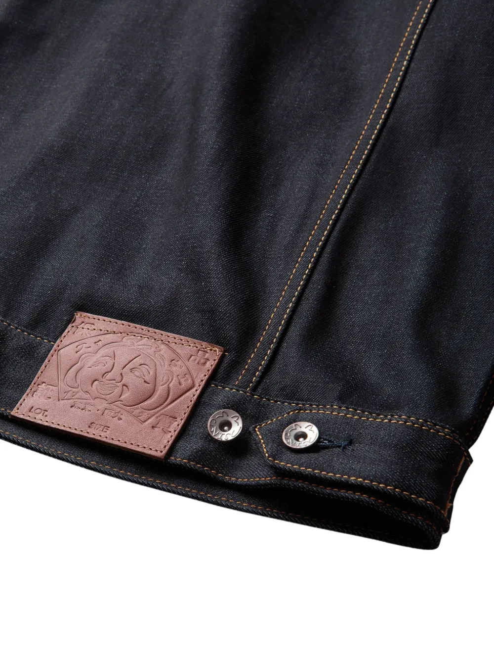 EVISU Seagull denim jacket Blauw