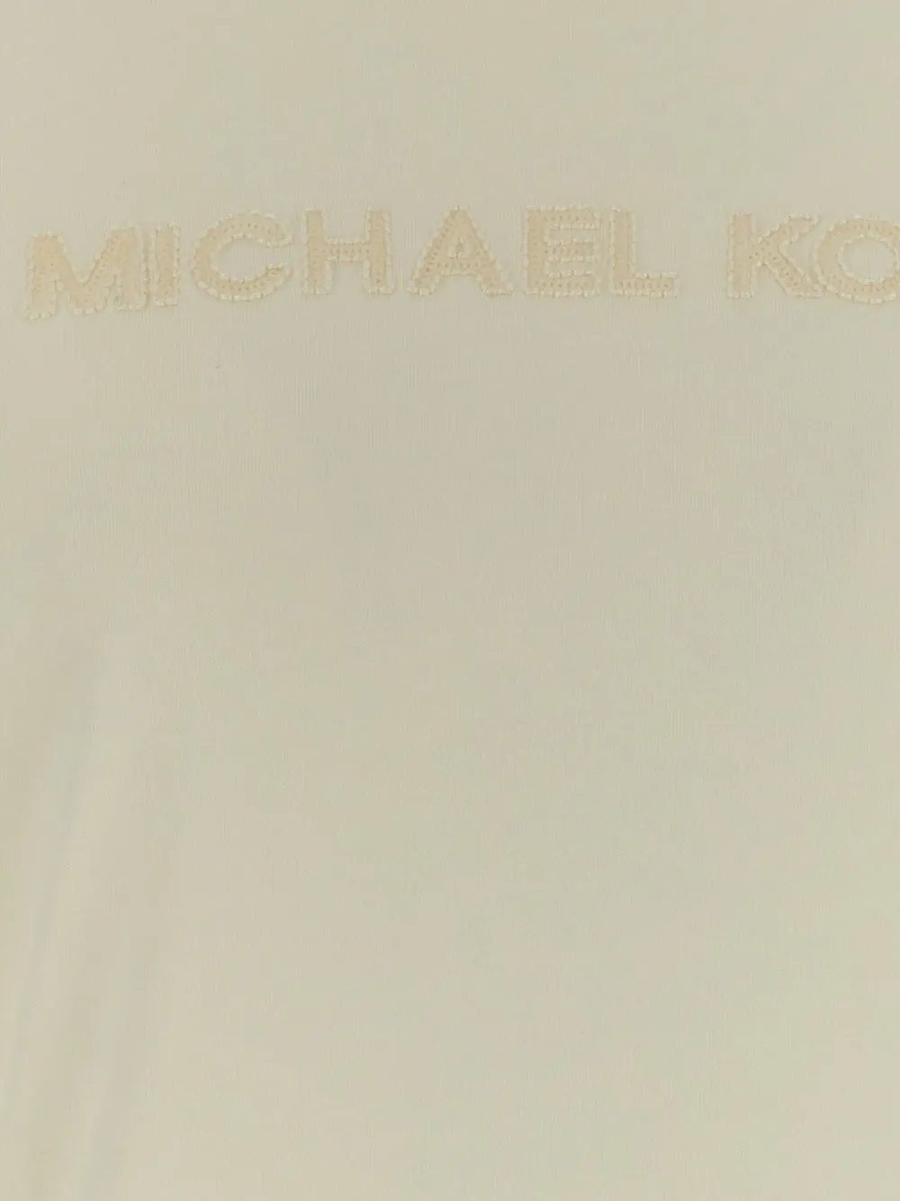 Michael Kors T-shirt met logo Beige