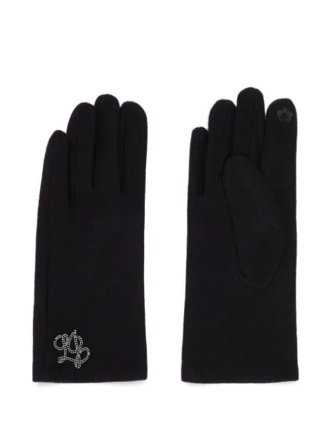LIU JO gloves with details in faux fur