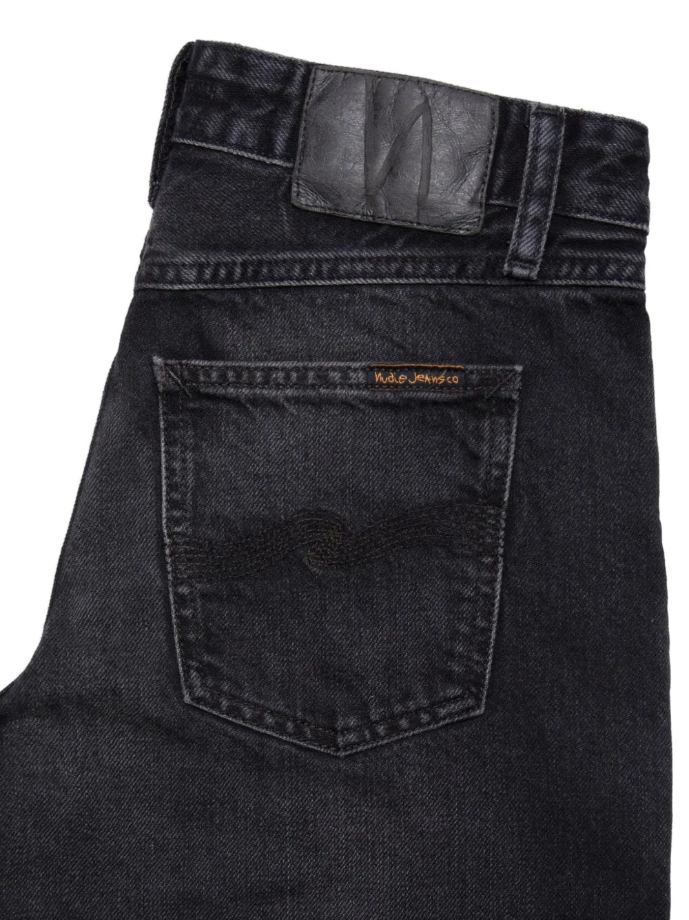 Nudie Jeans Heidi jeans met wijde pijpen Zwart